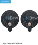 HiDow Large  Round Electrode Gel Pad for TENS/EMS/Microcurrent Electrotherapy Devices - SEO Optimizer Test