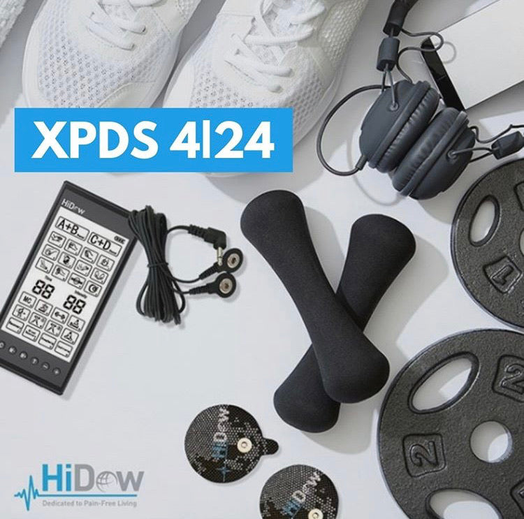 HiDow XPDS 4|24 TENS/EMS Unit, Optimal Pain Relief & Muscle Performance…